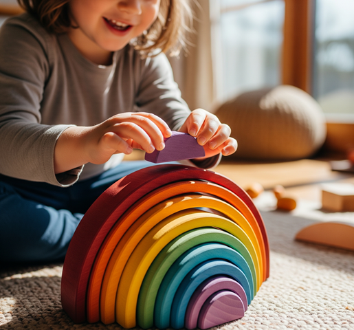 Waldorf Puzzle: Child Development with Natural Wooden Puzzles