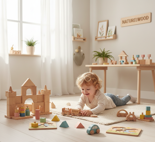 Why are wooden toys safer for children?