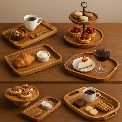 5 Ways to Make a Difference in Presentation Art with Wooden Trays
