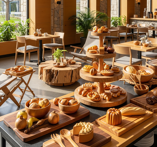 Functional and Aesthetic Wooden Products for Your Hotel