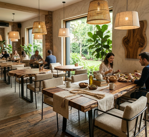 Why Log Tables? The Impact of Naturalness on Customer Experience in Restaurant Decoration