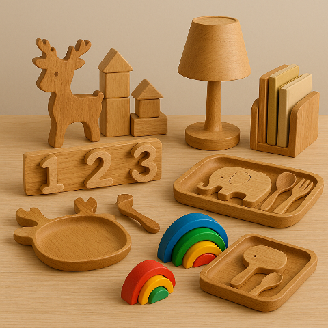 Why Should Safe and Educational Wooden Products Be Preferred for Children?