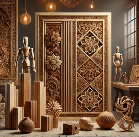 Wood Art A Journey from Traditional Craftsmanship to Modern Designs