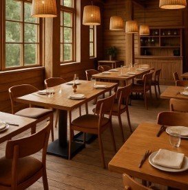 How to Achieve Naturalness and Elegance in Businesses Such as Hotels, Restaurants and Cafes with Wooden Products?