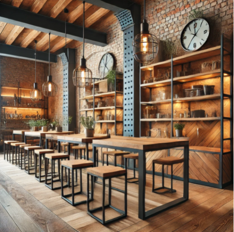 Perfect Harmony of Wood and Metal: Modern and Rustic Designs