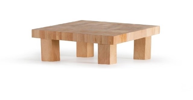 Yükseltici Set Sunum Ahşabı / Kayın / 3154