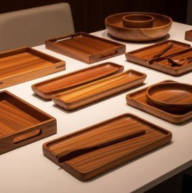 Wooden Service Products That Increase the Power of Presentation in Hotels and Restaurants