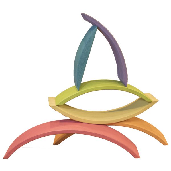 Waldorf 6-Pastel Rainbow Bridge / 1008