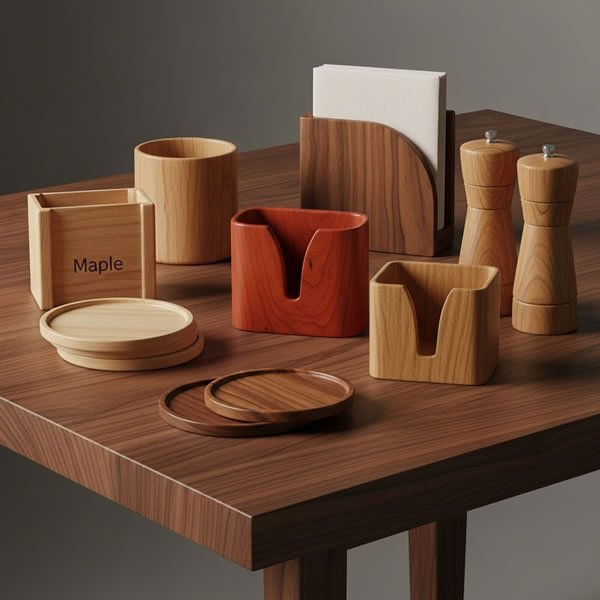 Natural Wood Selections That Strengthen the Position of Tables in Restaurants